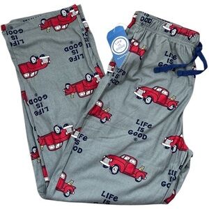 MENS - Life is Good - ‘Pick Up Truck’ lounge pants with pockets. SZ: M,L. NWT.